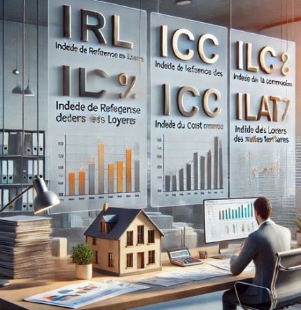 Bailleur locataire - derniers indices d'indexation des loyers