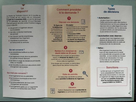 Permis de louer Toulouse