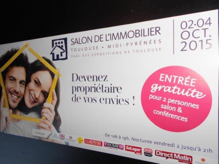 Salon de l'immobilier de Toulouse - octobre 2015